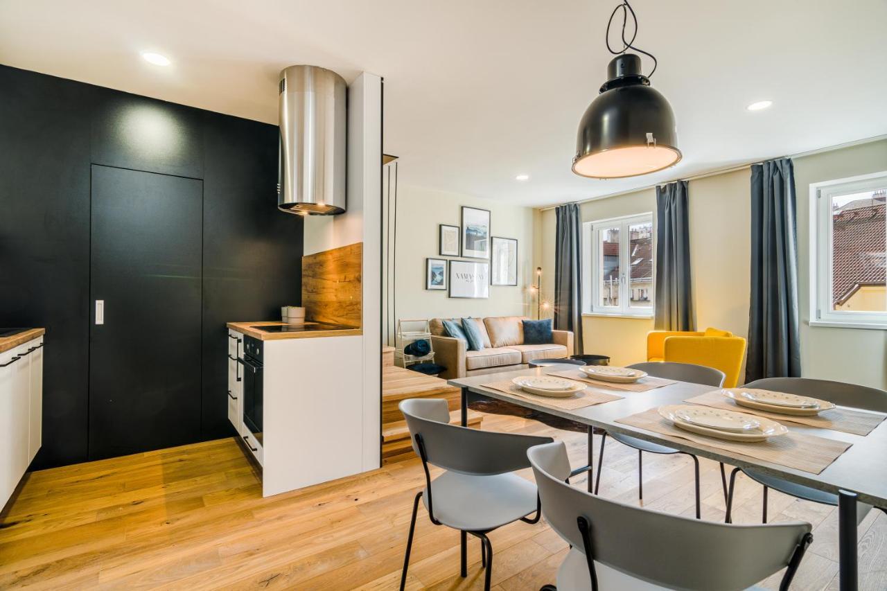 Ferienwohnung Prague Days - Premium Loft W Terrace - View - Netflix - Ac Exterior foto
