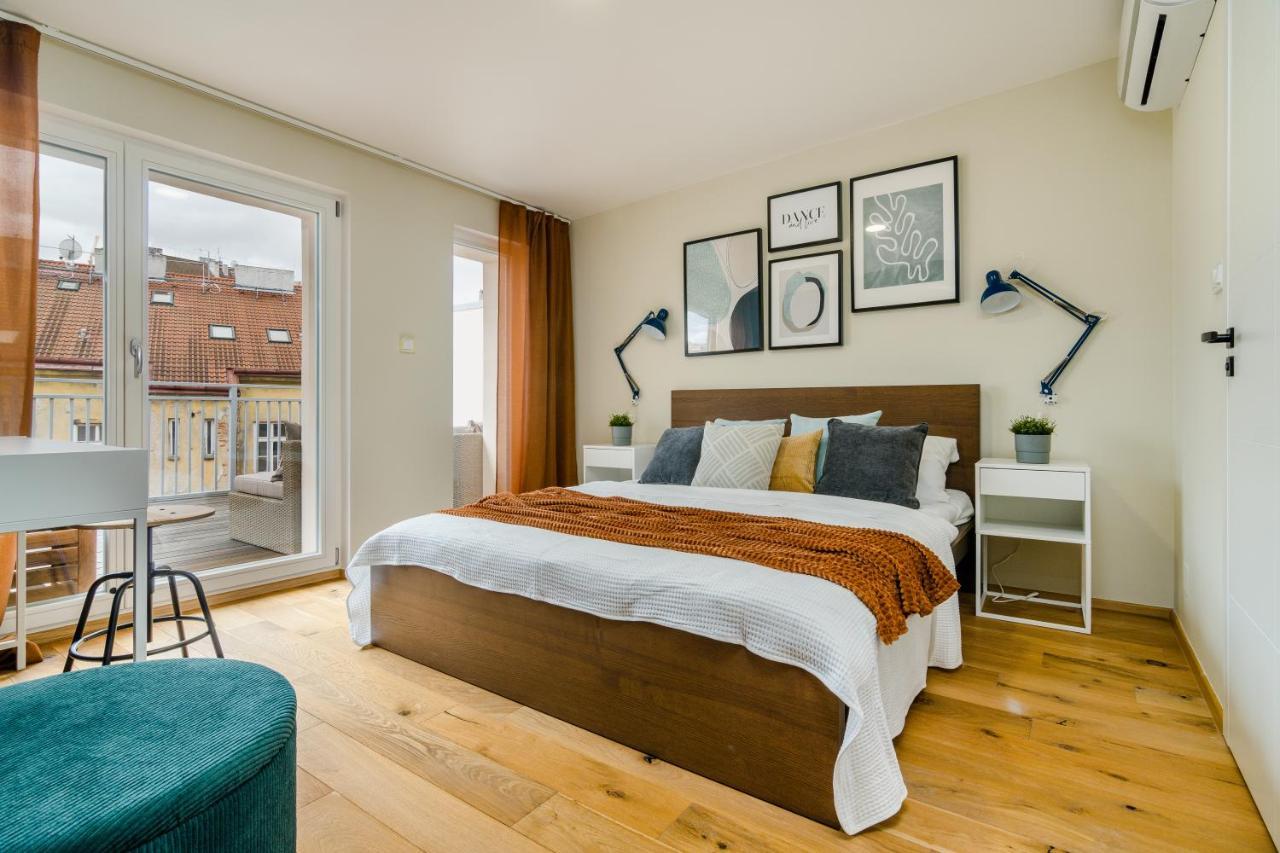Ferienwohnung Prague Days - Premium Loft W Terrace - View - Netflix - Ac Exterior foto